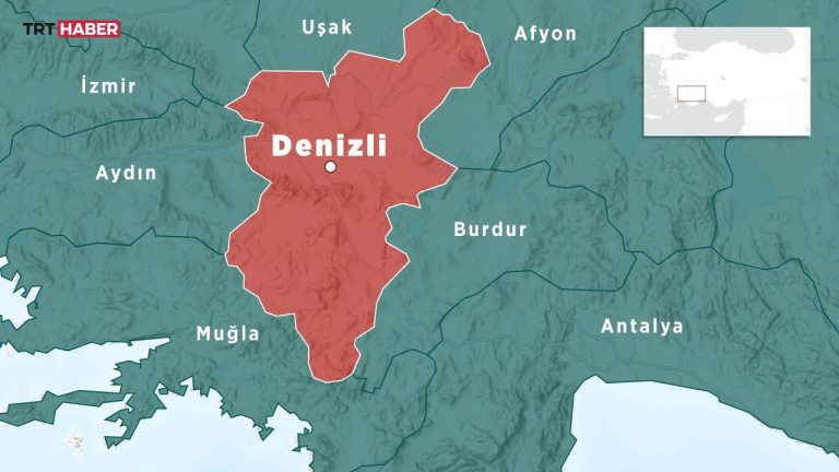Denizli'de 3,9 büyüklüğünde deprem - Son Dakika Haberleri