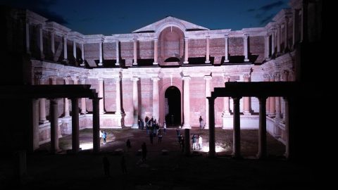 Sardes Antik Kenti'nde gece müzeciliği başlıyor