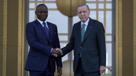 Gabon Cumhurbaşkanı Nguema Ankara'da - Son Dakika Haberleri