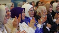 "Kadınların emeğiyle şekillenen güçlü yarınlara olan inançla, birlik ve başarı dileklerimle"