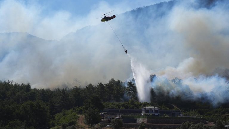 Türkiye yangınlarla mücadelede tüm gücüyle sahada Türkiye yangınlarla mücadelede tüm gücüyle sahada