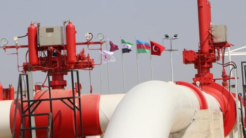 Azerbaycan doğal gazı, Türkiye-Suriye Boru Hattı üzerinden Humus iline ulaştı