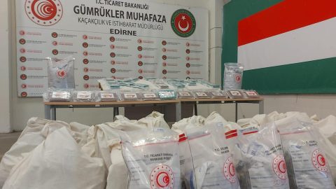 Kapıkule'de 66 kilo 400 gram uyuşturucu hammaddesi ele geçirildi