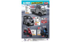 Türkiye’de Bir İlk A101, 5 Şubat’ta Kamyonet Satacak Türkiye’de Bir İlk A101, 5 Şubat’ta Kamyonet Satacak