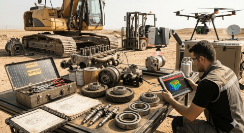 İş Makinaları Yedek Parça ile Makineleriniz Asla Durmasın