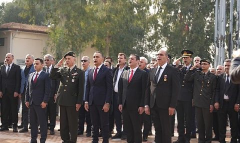 Torbalı’da Çanakkale Zaferi’nin  111. yılı çelenk töreniyle anıldı