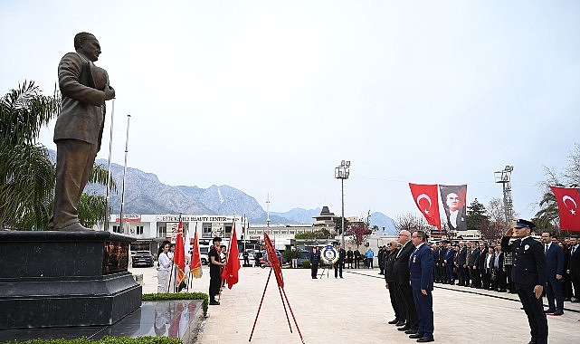 18 Mart Çanakkale Zaferi Kemer’de törenle anıldı 18 Mart Çanakkale Zaferi Kemer’de törenle anıldı