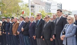 Atatürk’ün Edremit’e gelişinin 92. yılı törenlerle kutlandı