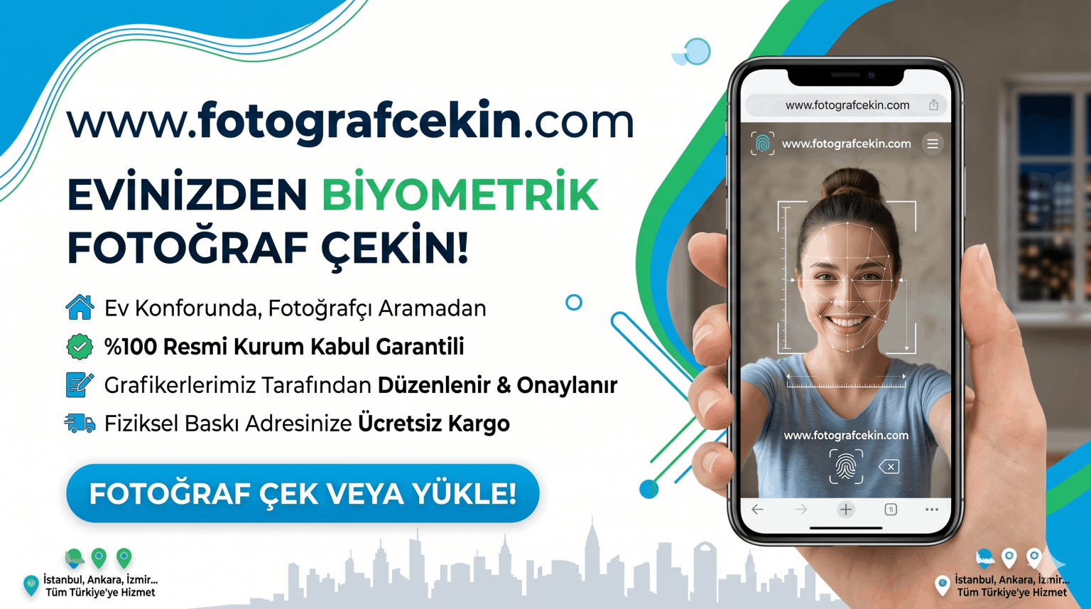 Vesikalık Fotoğraf Çekin ile Pasaport ve Vize Başvurularında Kolaylık