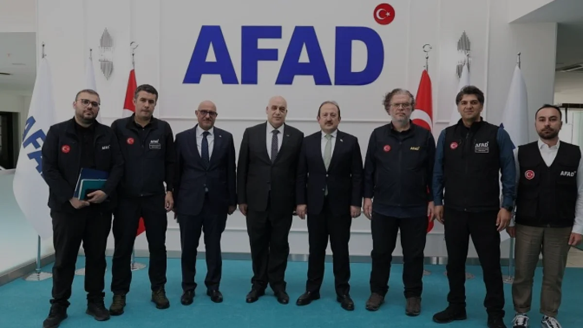 AFAD Başkanı Pehlivan ve Filistin Büyükelçisi Ankara’da Bir Araya Geldi