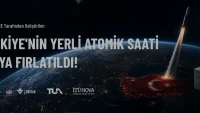Türkiye Yerli Atomik Saati RAFS Uzaya Gönderdi