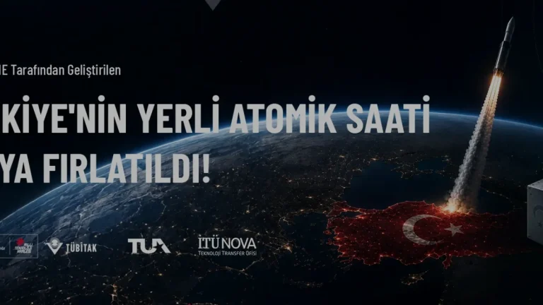 Türkiye Yerli Atomik Saati RAFS Uzaya Gönderdi Türkiye Yerli Atomik Saati RAFS Uzaya Gönderdi