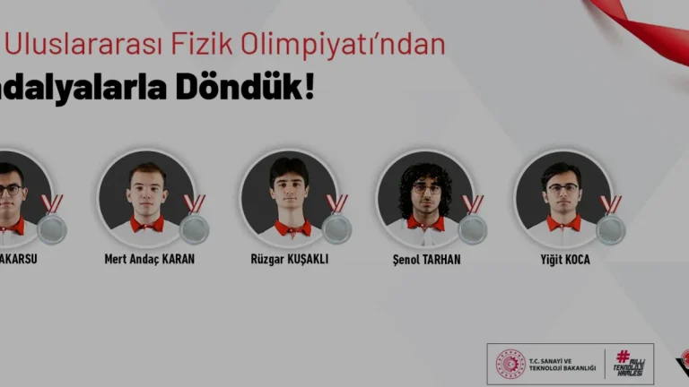 Milli Fizik Takımı Kolombiya Olimpiyatlarından 5 Madalya ile Döndü