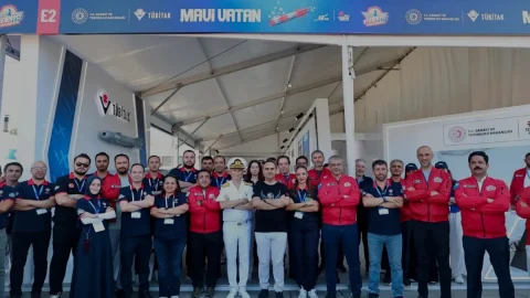 TÜBİTAK Mavi Vatan TEKNOFEST kapsamında yerli deniz teknolojilerini tanıttı
