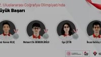 Türk Öğrenciler 22 Uluslararası Coğrafya Olimpiyatı’nda 4 Gümüş Madalya Aldı