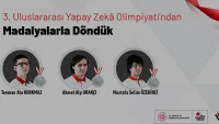 Türk Öğrencilerden Uluslararası Yapay Zeka Olimpiyatında Gümüş Madalya