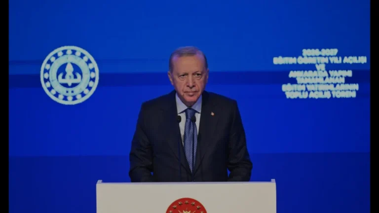 Cumhurbaşkanı Erdoğan 2026 2027 Eğitim Öğretim Yılı Açılışını Yaptı