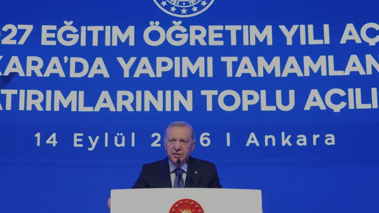 Cumhurbaşkanı Erdoğan 2026 2027 Eğitim Öğretim Yılını Başlattı