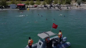 Elazığ Hazar Gölü güvenliği Asayiş Bot Komutanlığına emanet