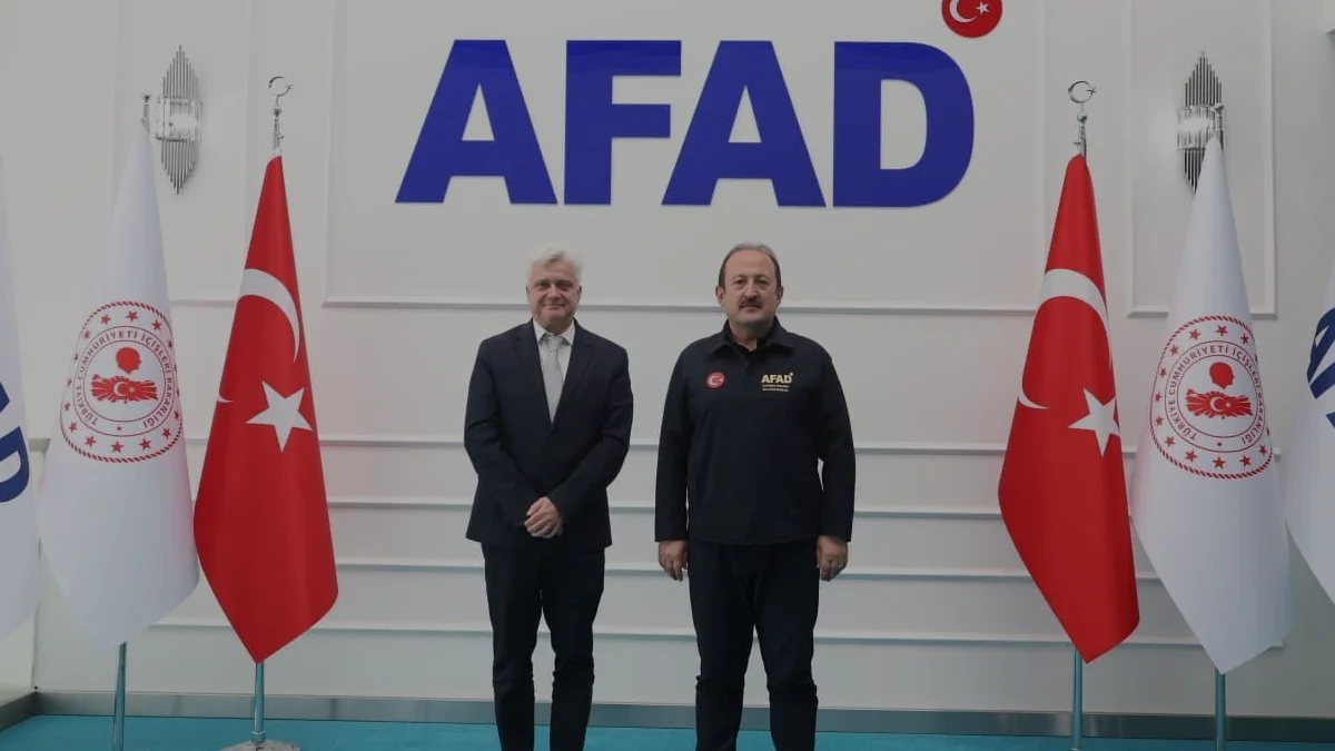 AFAD Başkanı Pehlivan UNICEF Bölge Direktörü Beigbeder ile Görüştü AFAD Başkanı Pehlivan UNICEF Bölge Direktörü Beigbeder ile Görüştü